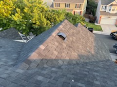 Completed Class 4 impact-resistant shingle roof on a Colorado home
